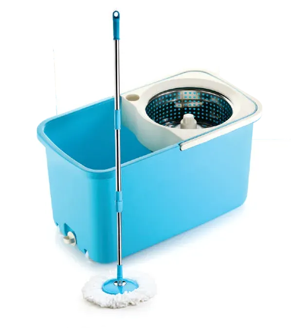 Apex Easy Clean Steel Spin Mop — Cleaning & Bath