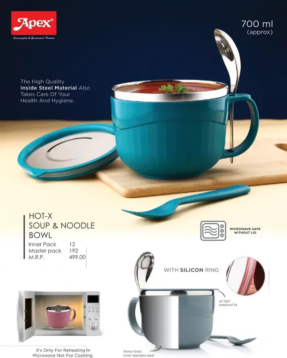 Apex Hot-X Soup & Noodle Bowl — Bowls, Cutlery & Serving