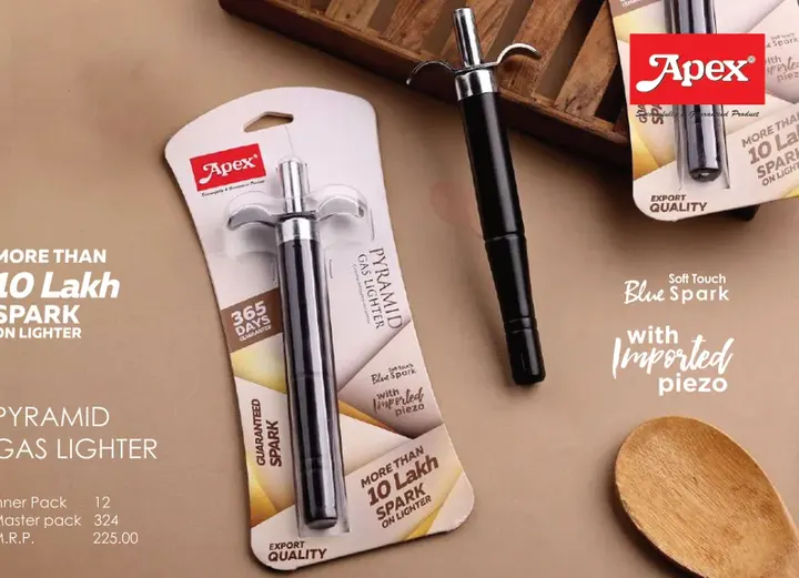 Apex Pyramid Gas Lighter — Gas Lighters