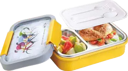 Nayasa Atom Lunch Box Big — Insulated Lunch Box with Steel Inner
