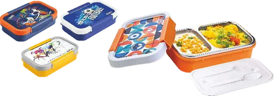 Nayasa Autobot Lunch — Insulated Lunch Box with Steel Inner
