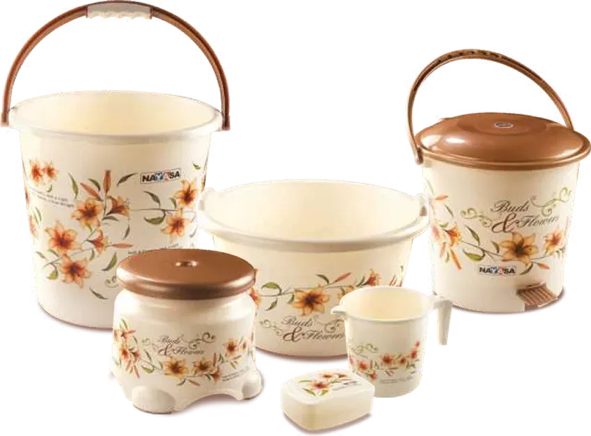 Nayasa Bathroom Set Small Dlx 6 Pcs — Stools, Tables & Chairs