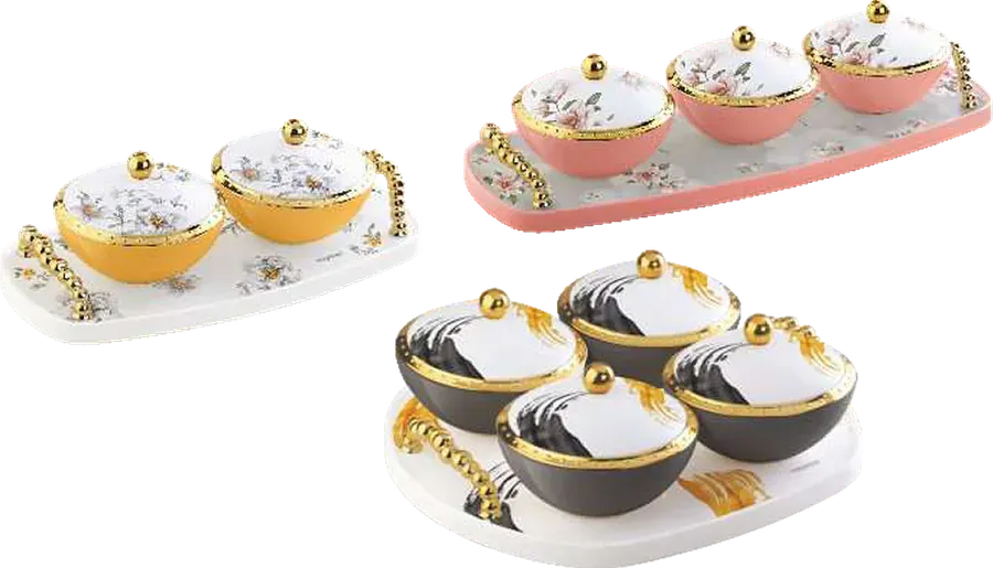 Nayasa Classico Tray Set — Microwave Safe Dinner Sets