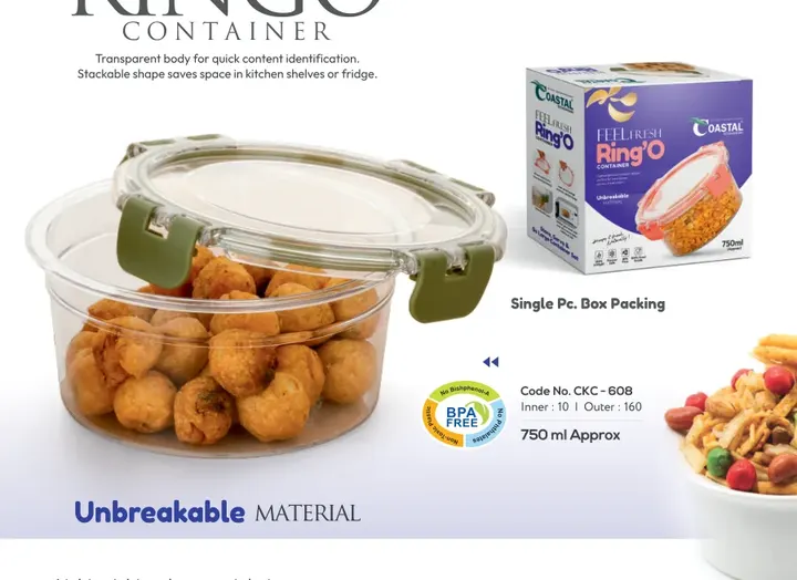 Coastal Feel Fresh Ringo Container — Food Containers
