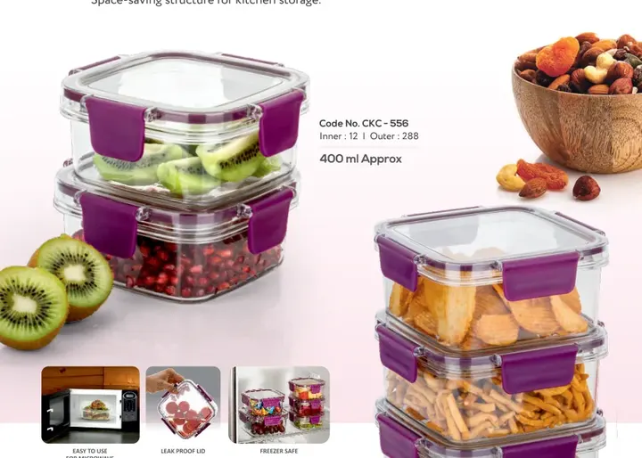 Coastal Feel Fresh Square Container — Food Containers