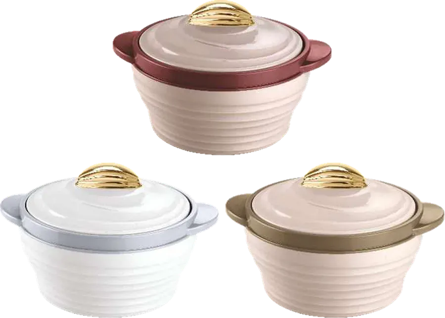 Nayasa Cornello Gold Deluxe — Insulated Casserole with Stainless Steel Inner