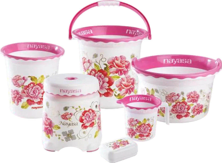 Nayasa Crest Bathroom Super Set 6 Pcs — Bathroom Sets