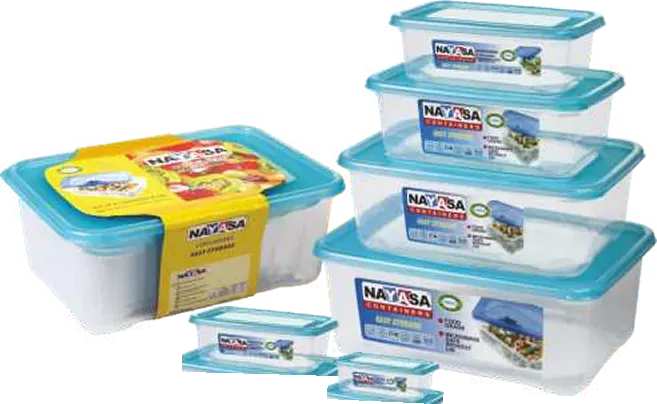 Nayasa Easy Storage — PP Storage / Stainless Steel Containers