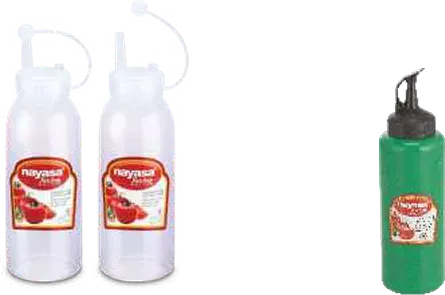 Nayasa Ketchup Bottle Clear — Kitchen Utility