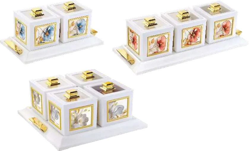 Nayasa Mansion Tray Set — Airtight Servers & Serving Sets