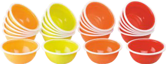 Nayasa Microfresh Round Bowl Plain — Microwave Safe Plates & Bowls