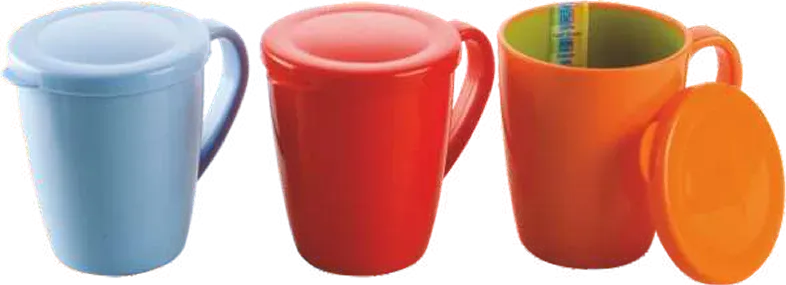 Nayasa Milk Mug with Lid — Microwave Safe Milk Mugs
