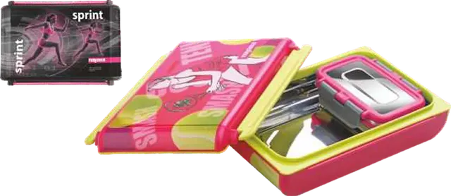 Nayasa Note Book Lunch Box — Insulated Lunch Box with Steel Inner