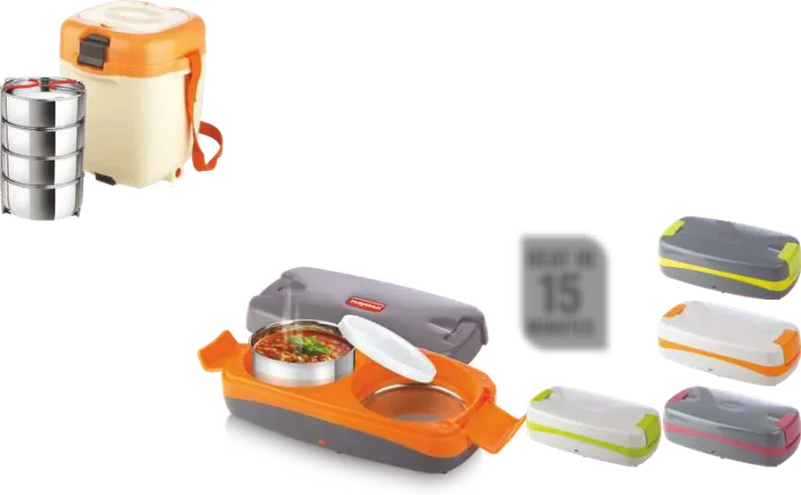 Nayasa Quick Heat Slim — Electric Heating Tiffin