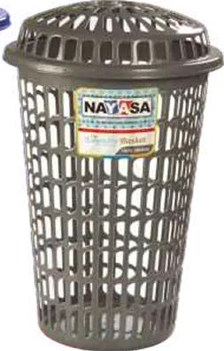 Nayasa Round Laundry Basket — Laundry Baskets