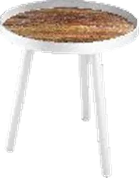 Nayasa Round Side Table — Stools, Tables & Chairs