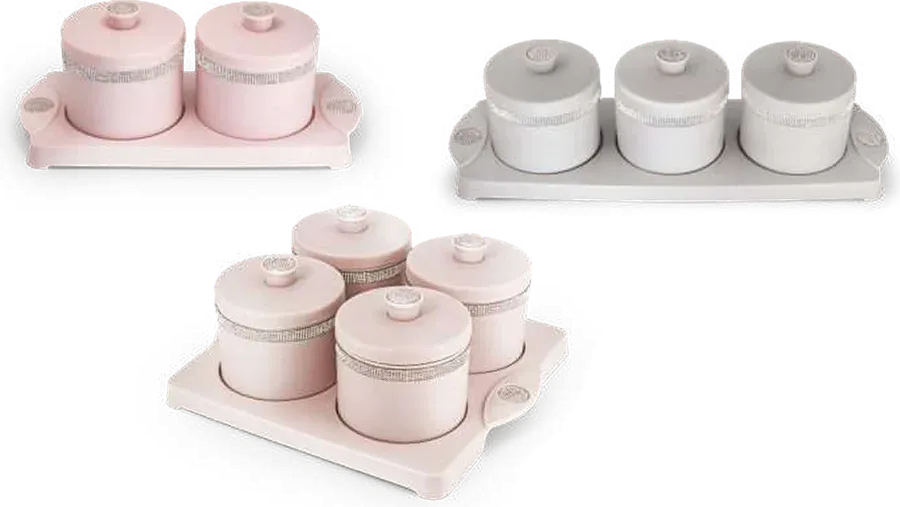 Nayasa Sapphire Tray Set — Airtight Servers & Serving Sets