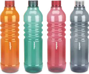 Nayasa Slim — Single Piece PET Fridge Bottles