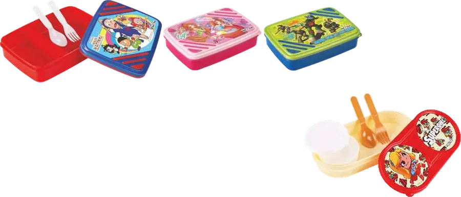 Nayasa Spill Guard No. 4 — Plastic Lunch Boxes Non Insulated