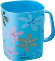 Nayasa Square Milk Mug — Microwave Safe Milk & Drinking Glasses