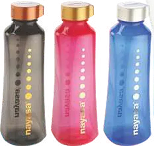 Nayasa Status Deluxe — PP Fridge Bottles for Hot & Cold Water