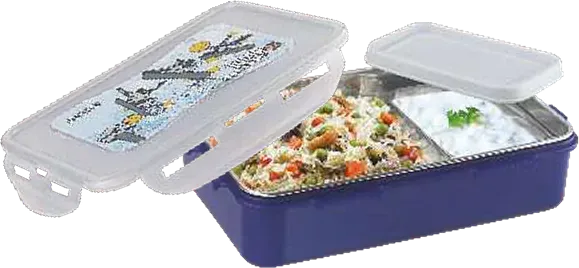 Nayasa Steel Super Lock — Stainless Steel Kids Lunch Boxes