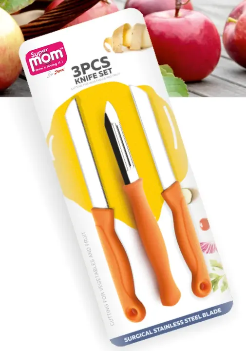 Supermom 3 Pcs Knife Set — Knives & Scissors