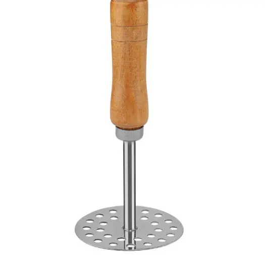 Timberluxe Wooden Potato Masher — Kitchen Tools