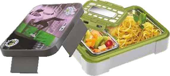 Nayasa Uni-steel Lunch Box — Insulated Lunch Box with Steel Inner