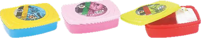 Nayasa Vital Square Lunch Box — Plastic Lunch Boxes Non Insulated