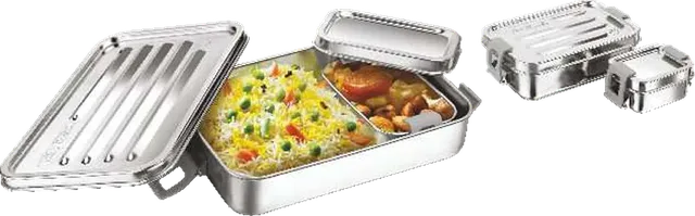 Nayasa Zion Lunch Box — Stainless Steel Kids Lunch Boxes